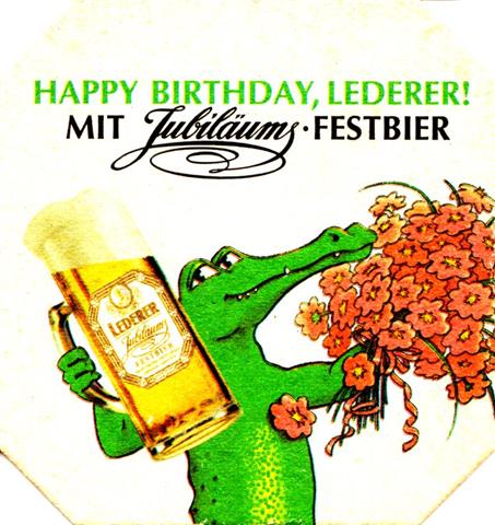 nrnberg n-by lederer 8eck 1a (195-happy birthday)